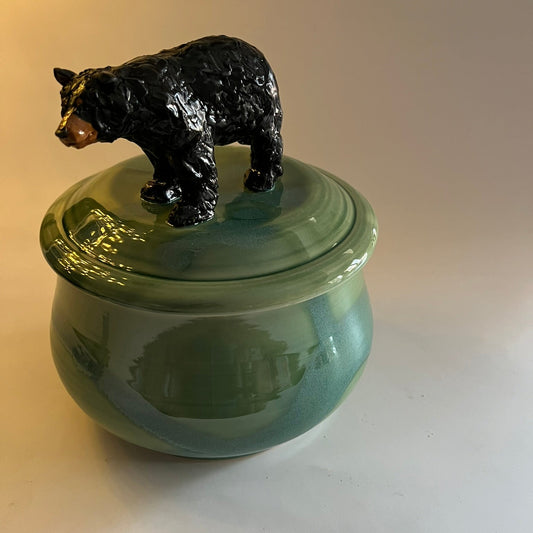 Bears on Green Pot