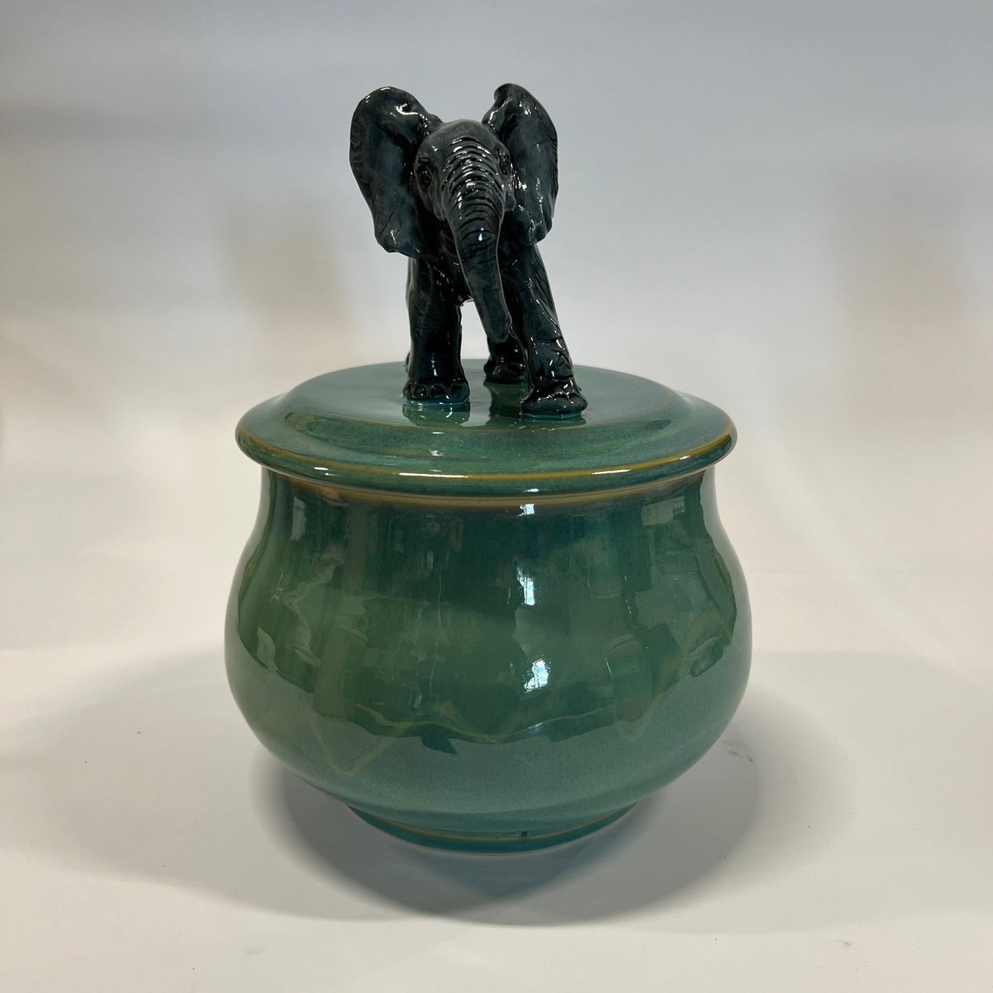 Available Elephant on green