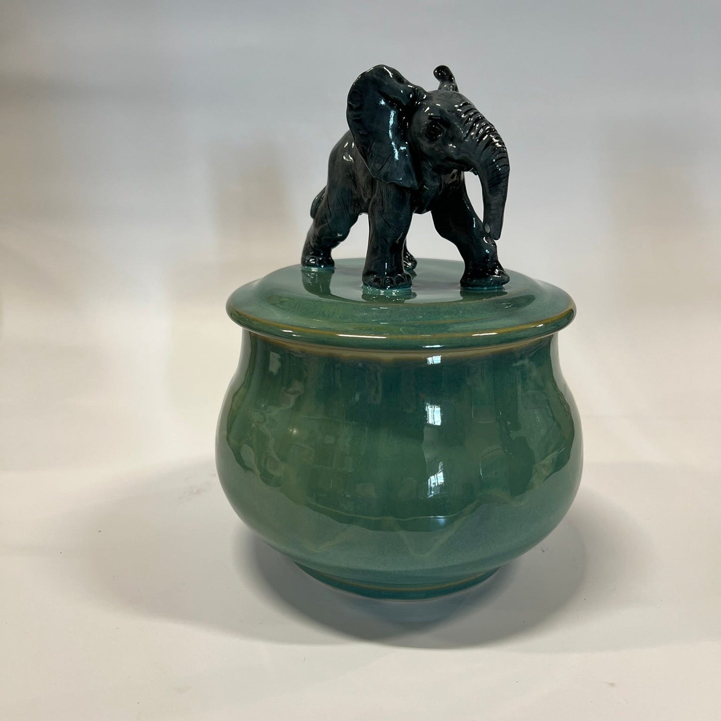 Available Elephant on green