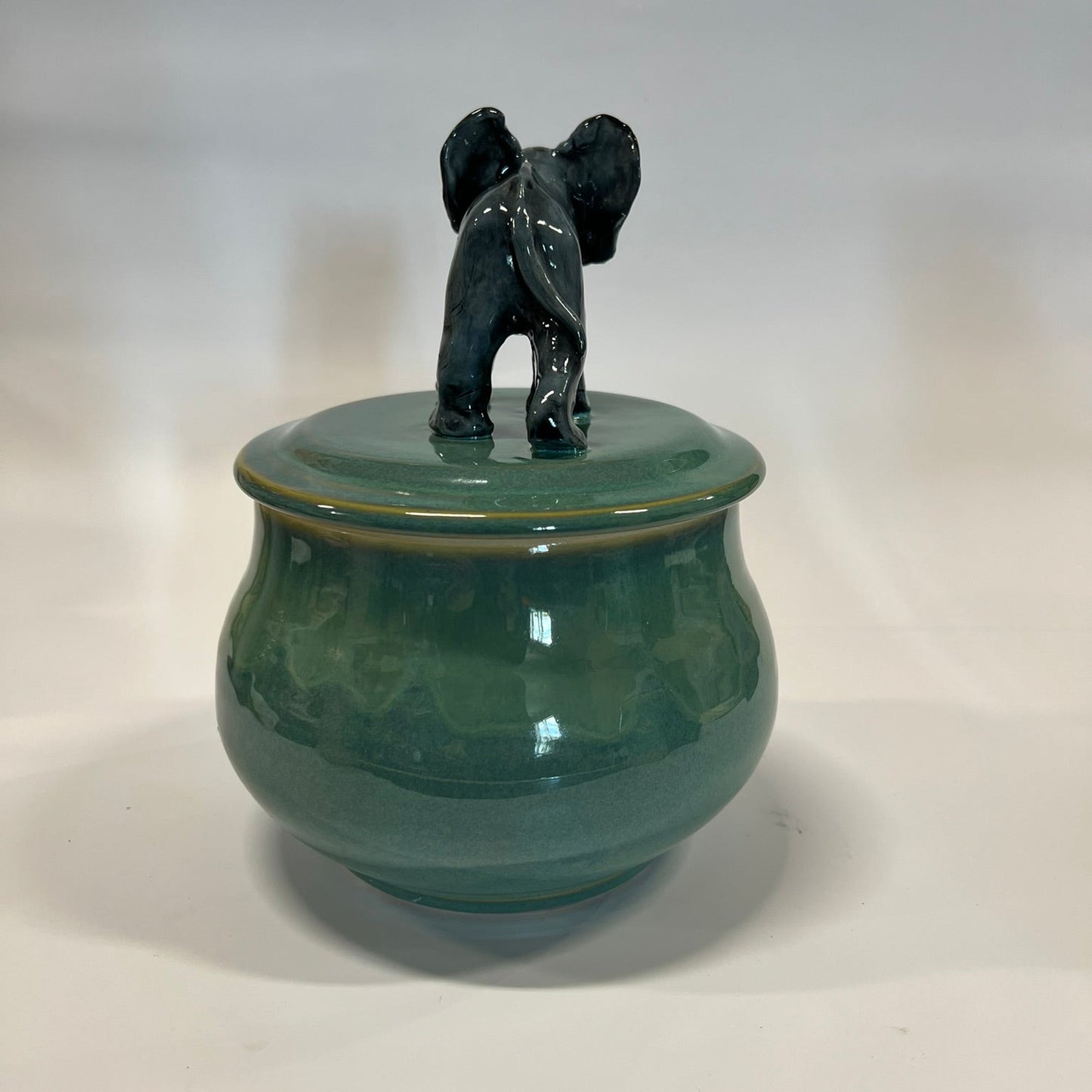 Available Elephant on green