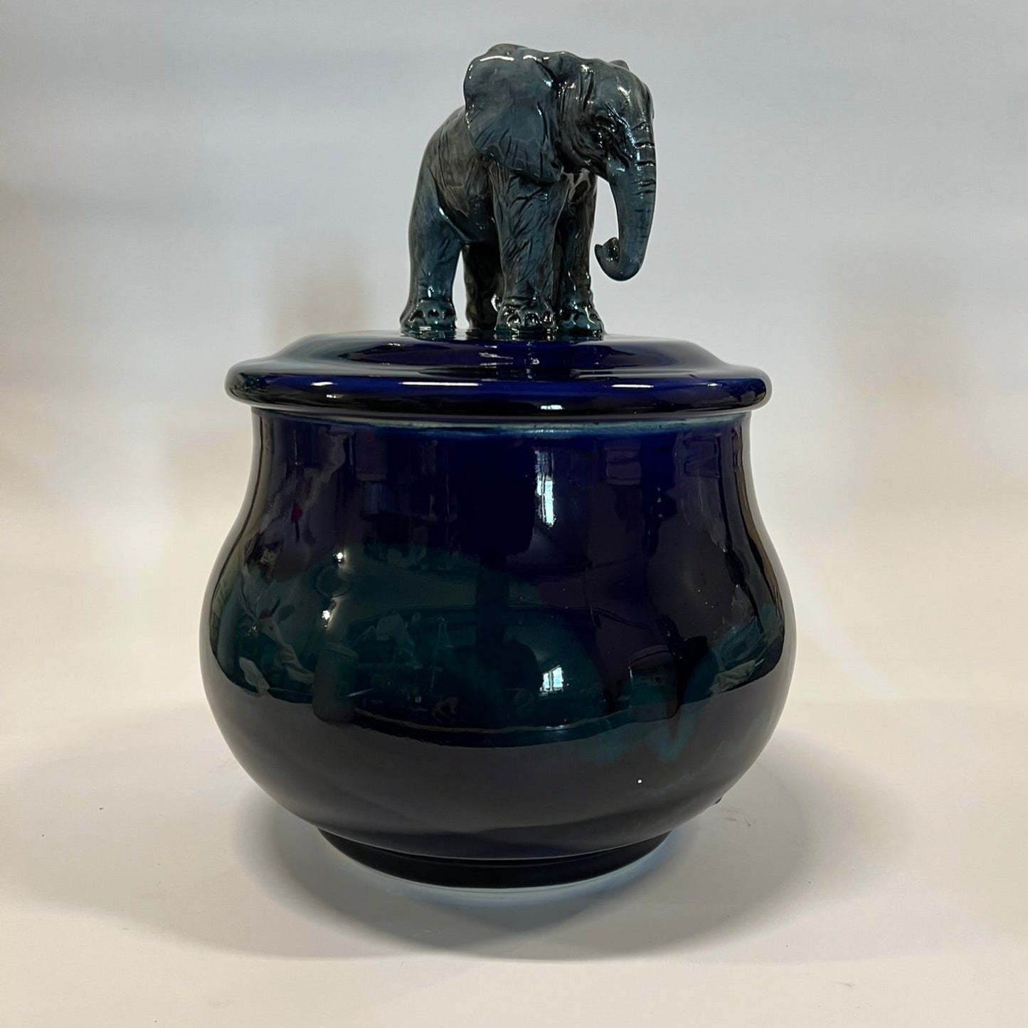Available Elephant on blue/green