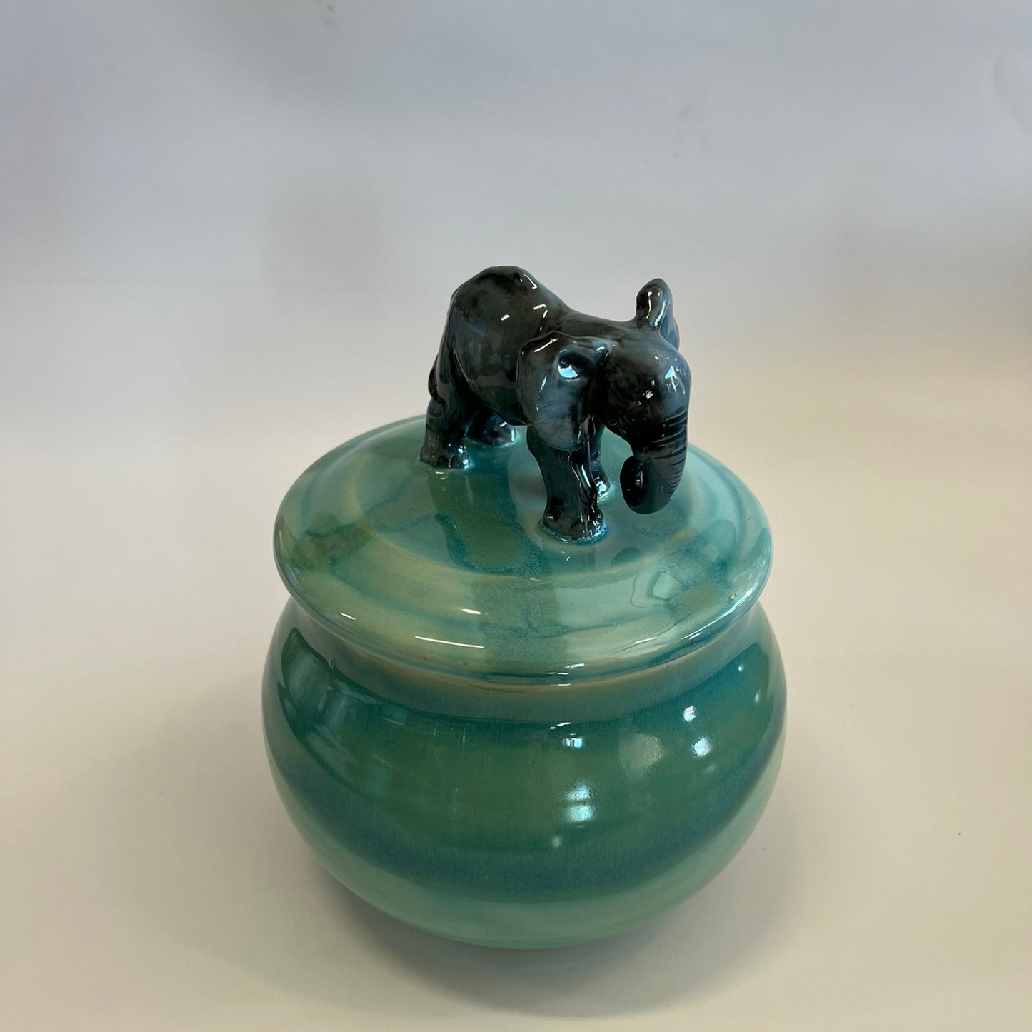 Available Elephant on green