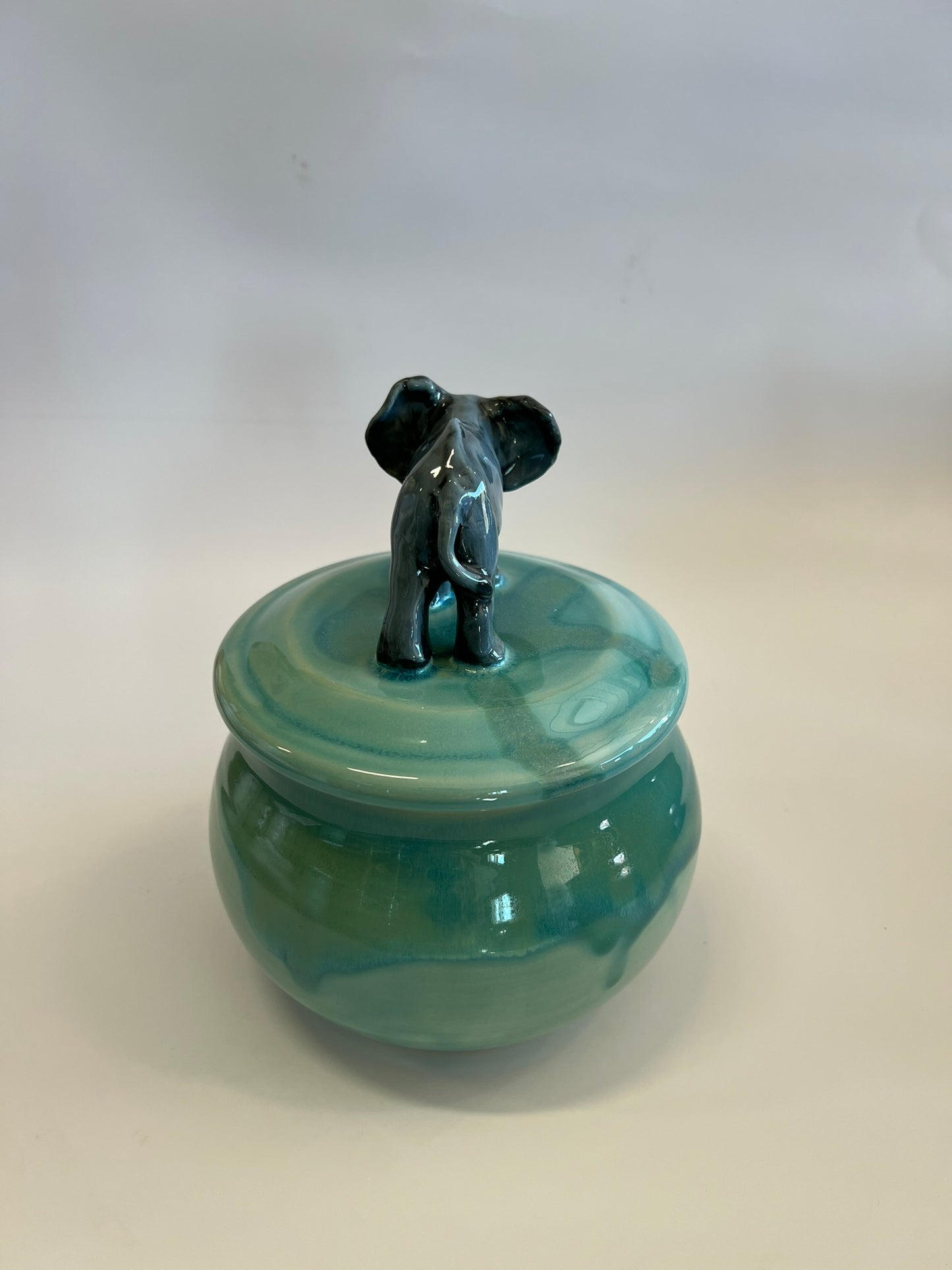 Available Elephant on green