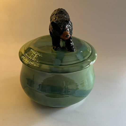 Bears on Green Pot
