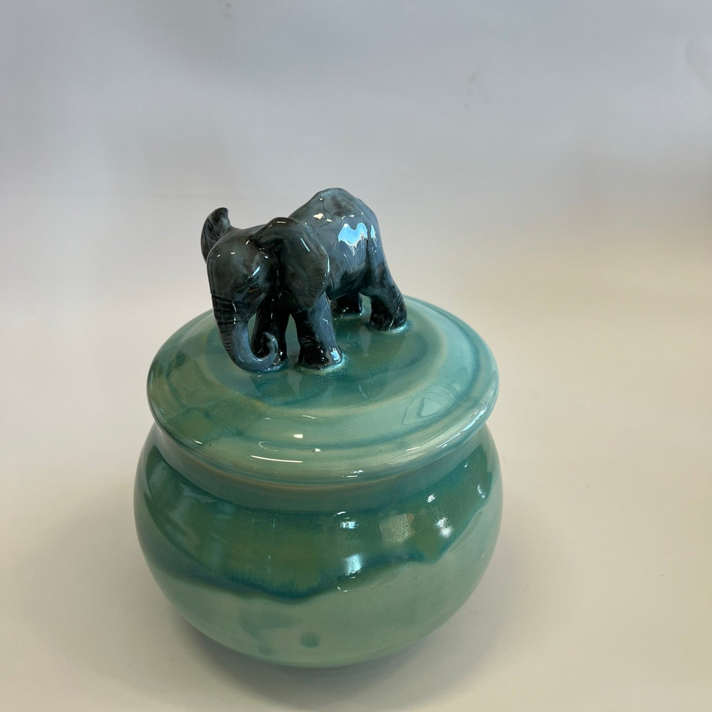 Available Elephant on green
