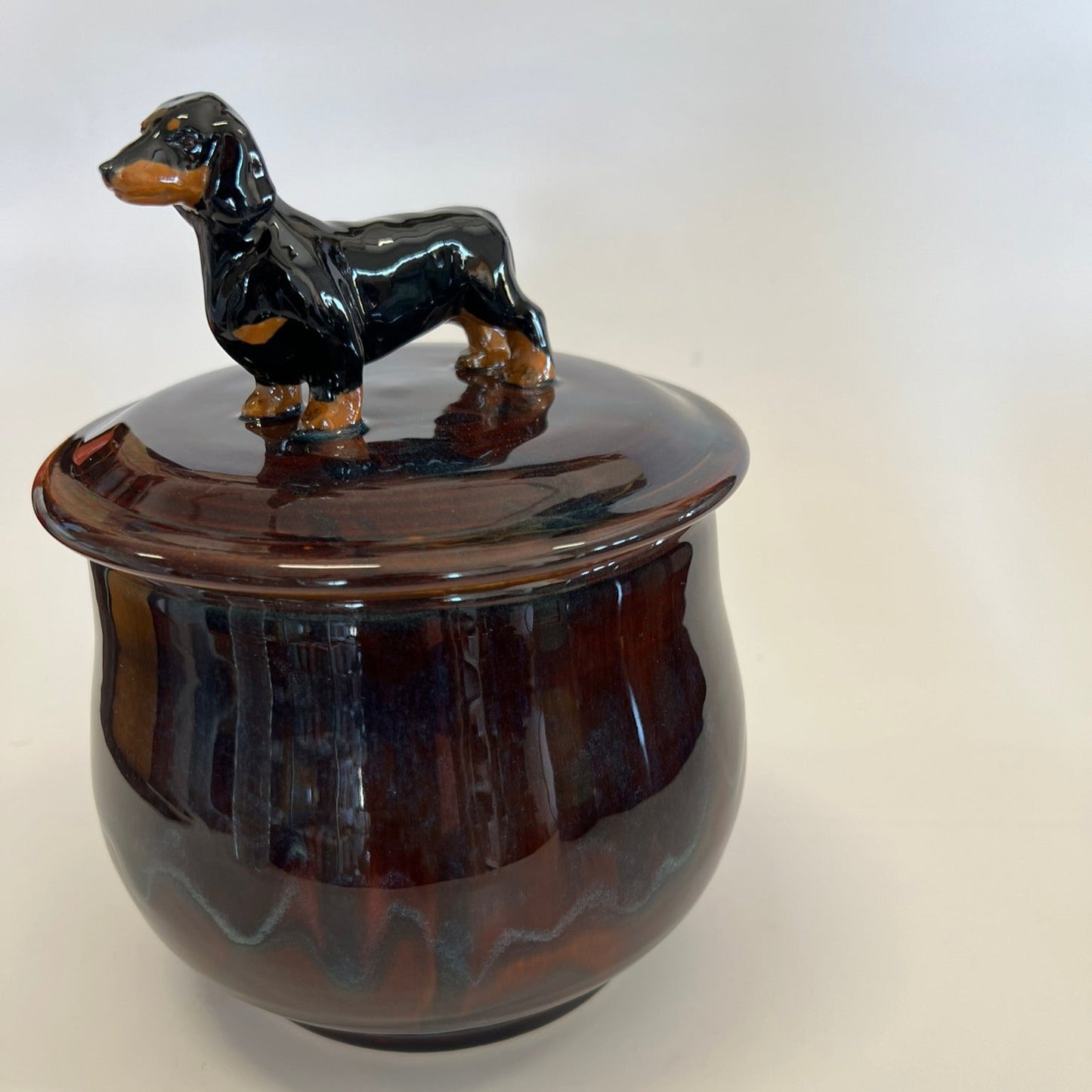 Available Dachshund on Temmoku