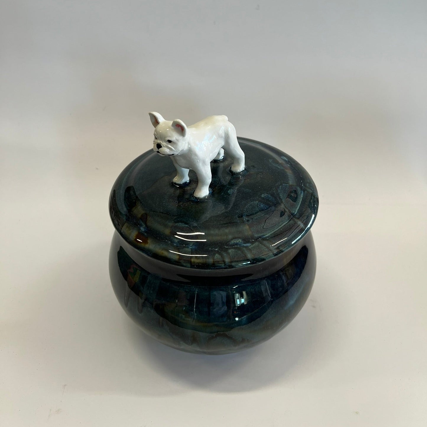 French Bulldog on Blue