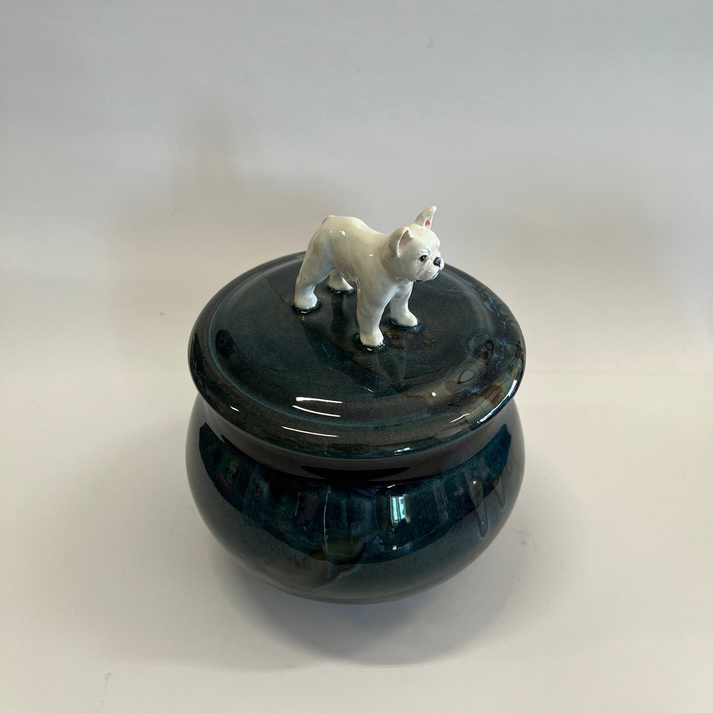 French Bulldog on Blue